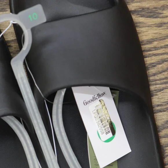 NWT Goodfellow & Co Mens Kendrix Slide Sandals 92542327 Black 10 - Picture 10 of 10